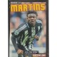 Signed picture of Obafemi Martins the Newcastle United footballer.